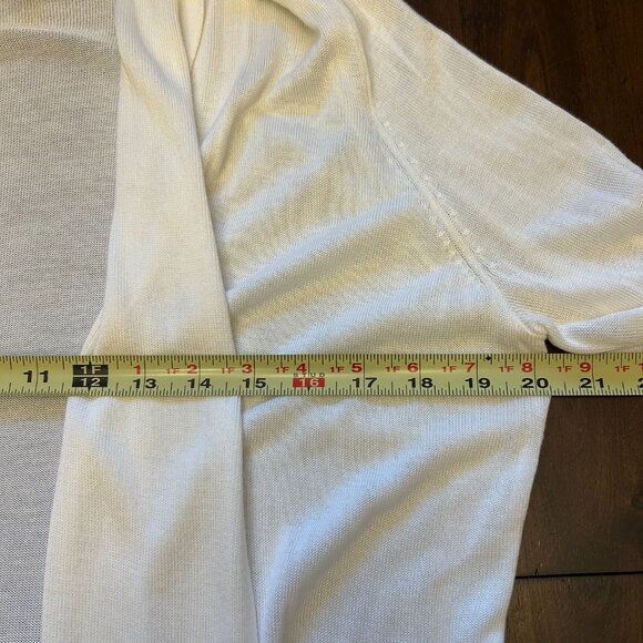 NWT Cyrus Women’s Cream Sweater Cardigan Long Sleeve Size Large - Size L - Picture 13 of 14